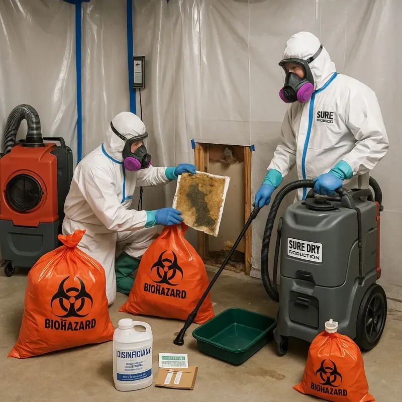 Contaminated Water Handling Protocols process in Siler City, NC