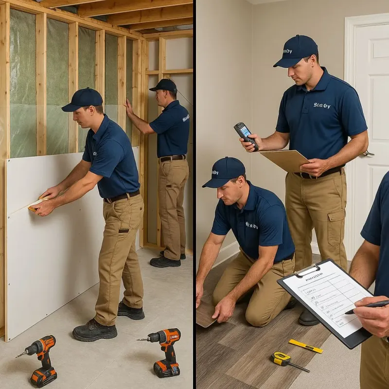 Repairs and Reconstruction process in Siler City, NC