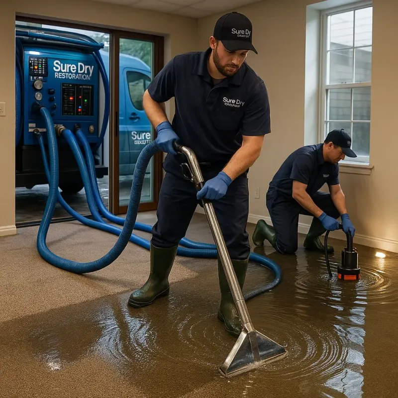 Water Extraction and Removal process in Siler City, NC
